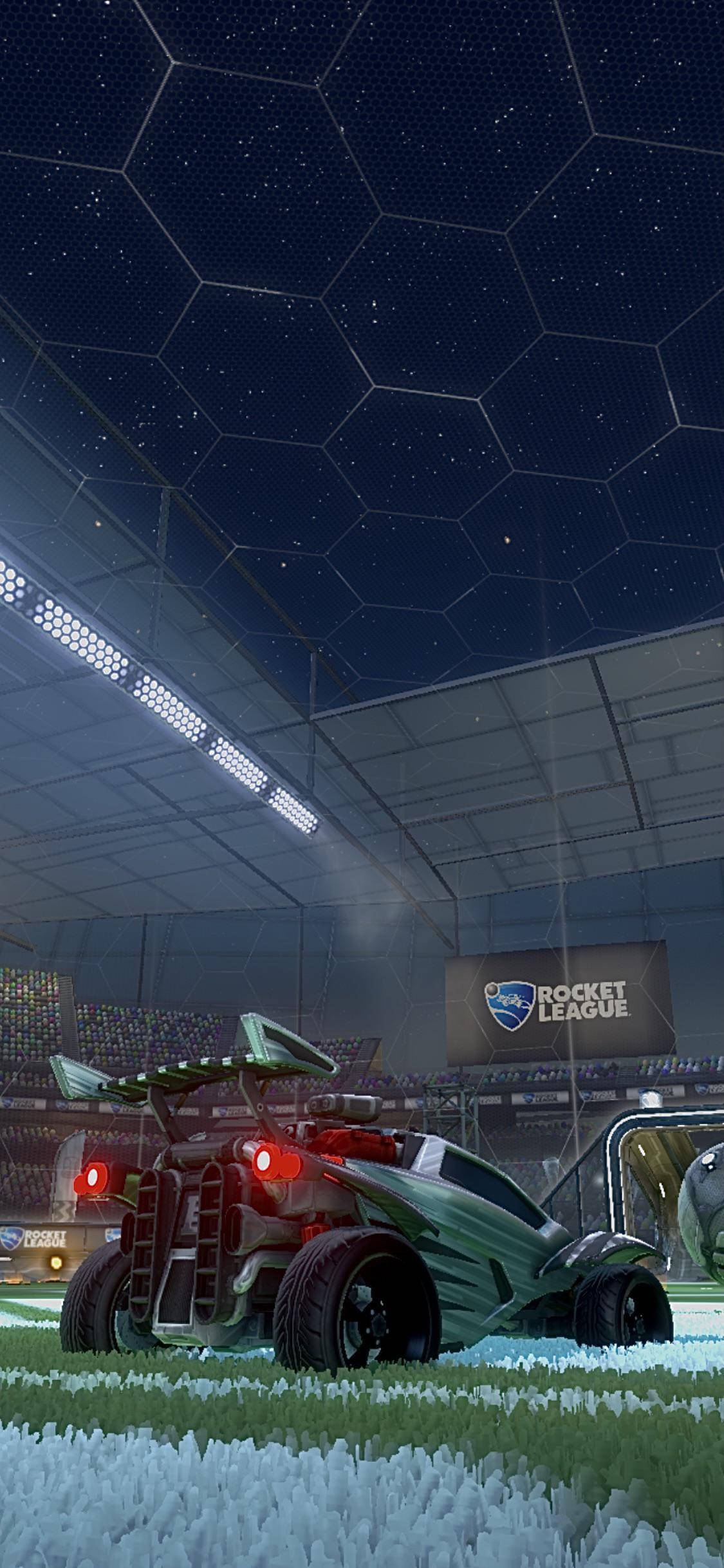 Xe Octane Xanh bạc hà Rocket League iPhone Hình nền
