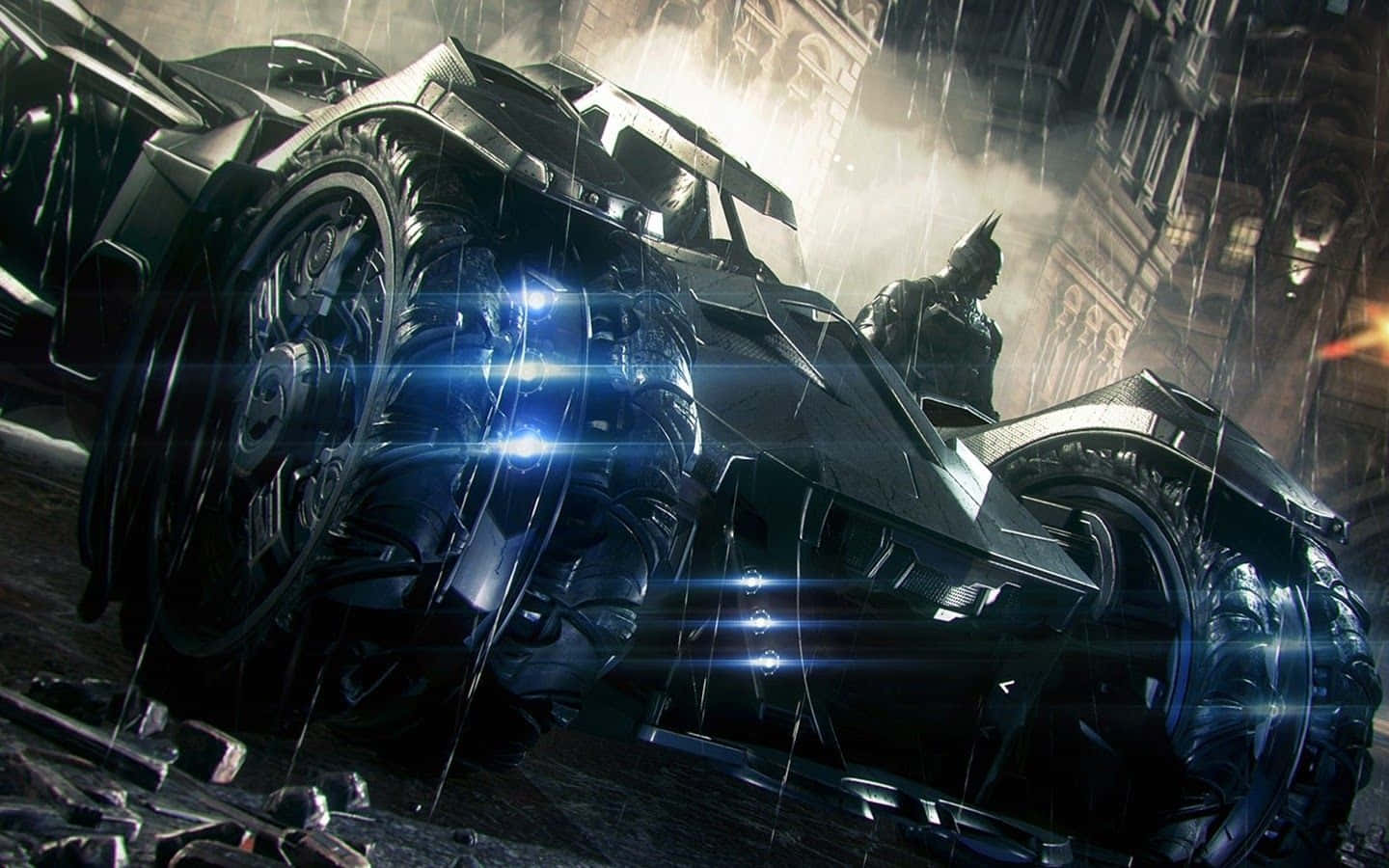 Xe quái vật Batman mưa Hình nền