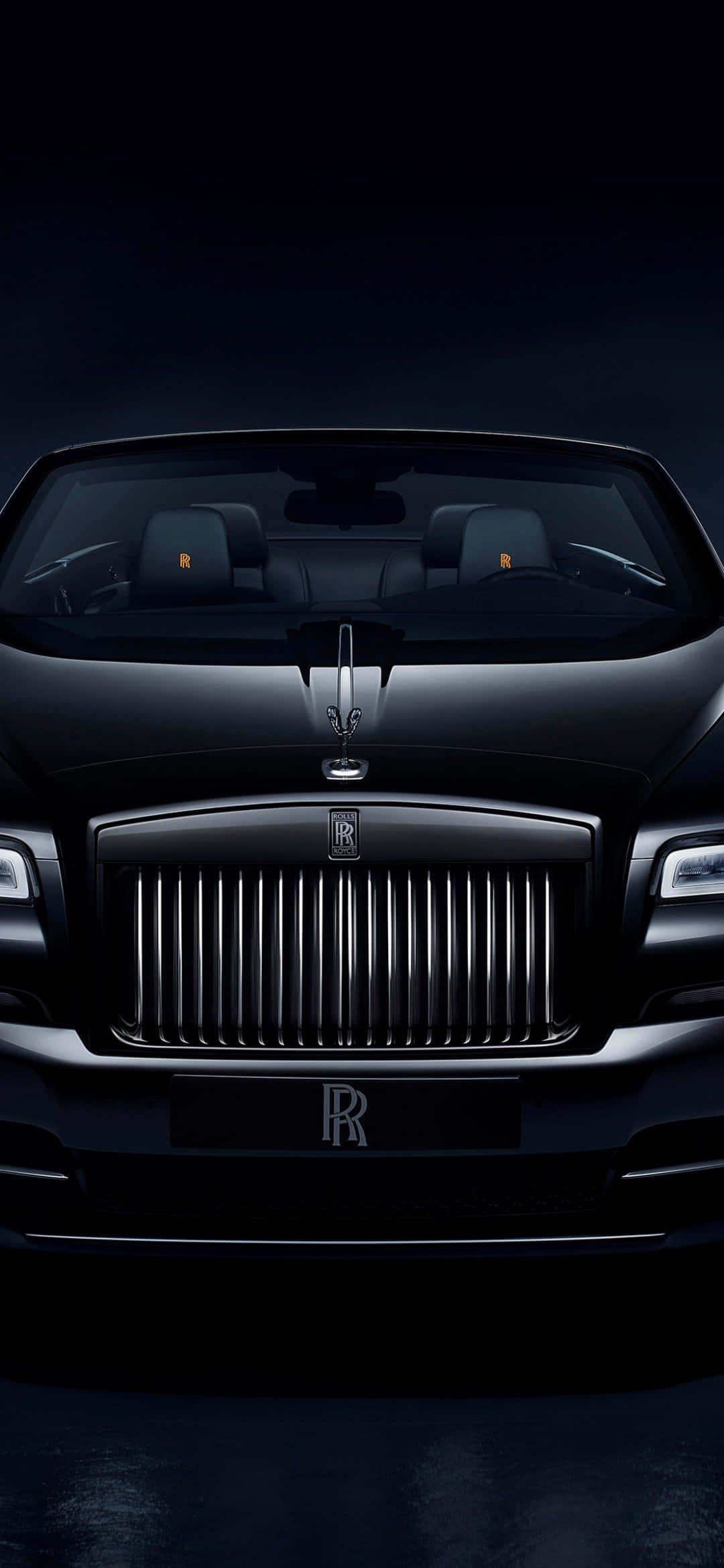 Xe Rolls Royce Đen Xa Hoa Hình nền