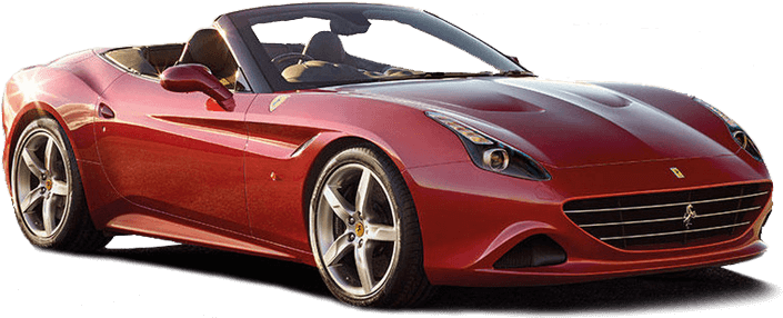 Xe thể thao mui trần Ferrari đỏ Hình nền