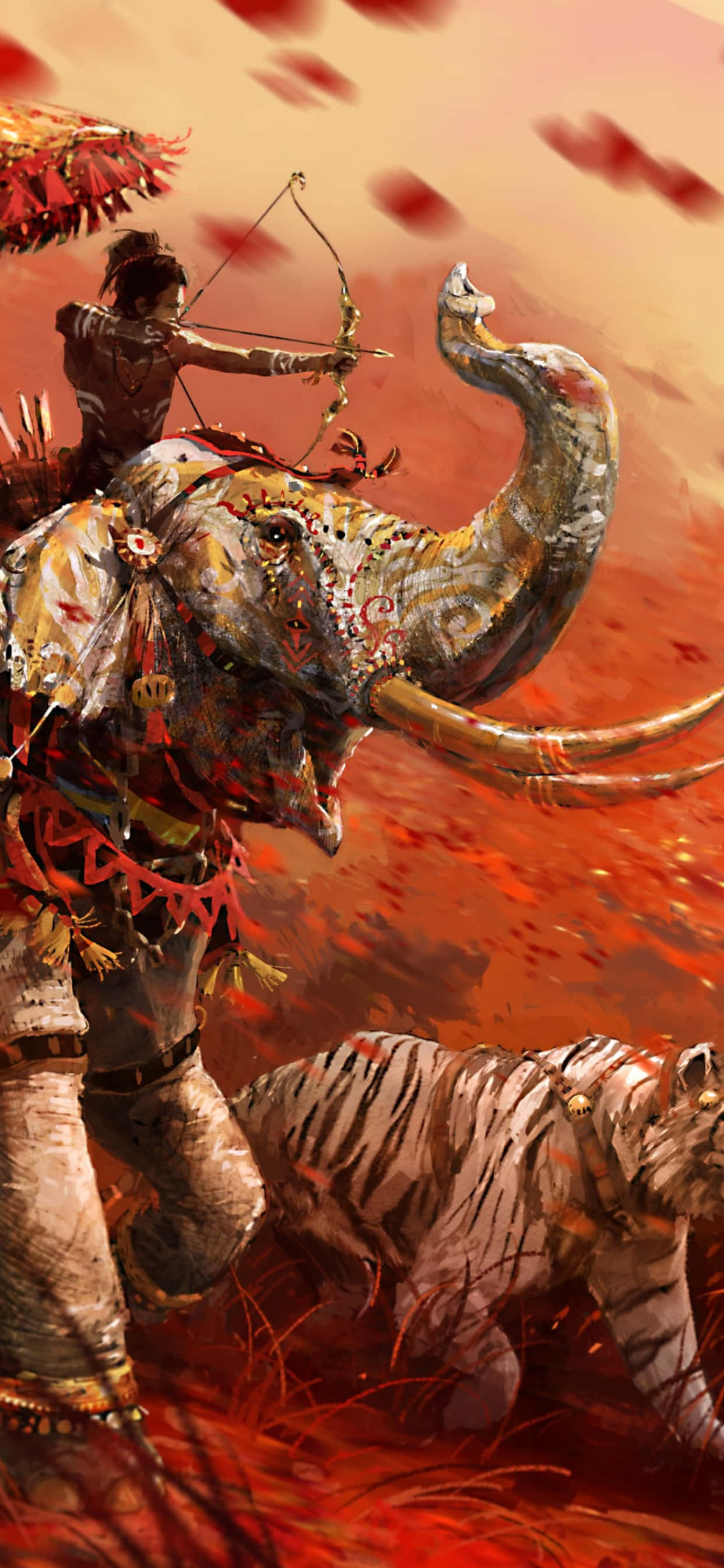 Xé toang khu rừng già trong Far Cry 4 với iPhone Xs Max Hình nền