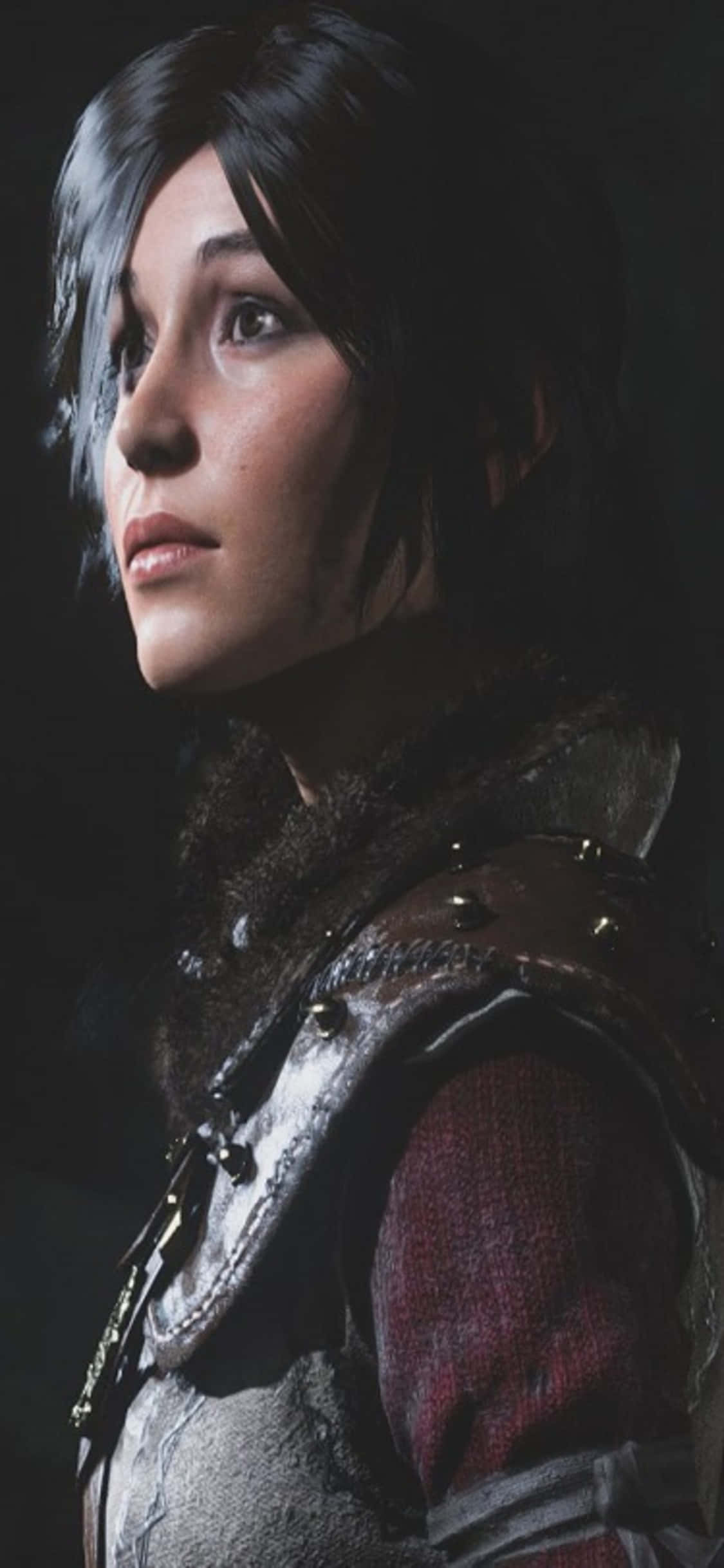 Xem Lara Croft khám phá tàn tích trong iPhone X Shadow Of The Tomb Raider Hình nền