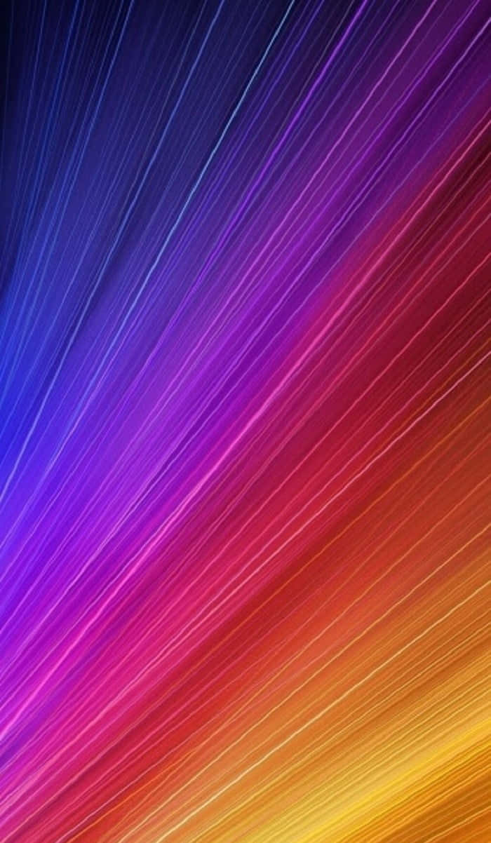 Xiaomi Điện Thoại Thông Minh Sang Trọng Trên Nền Sống Động Hình nền