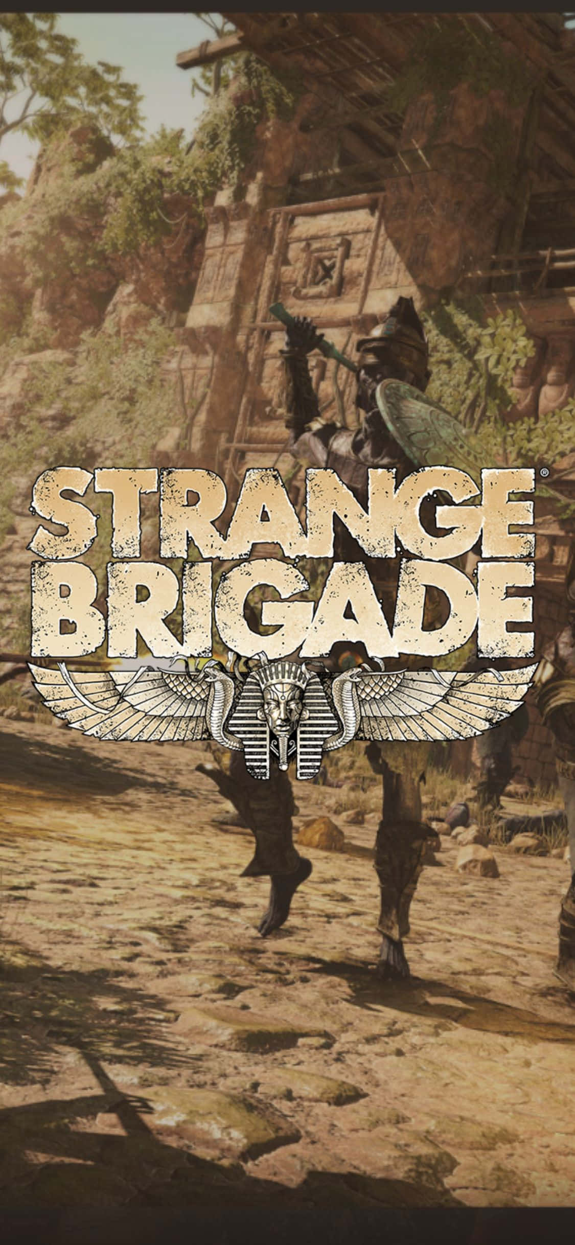 Xương sống mặc giáp Nền Strange Brigade iPhone X Hình nền