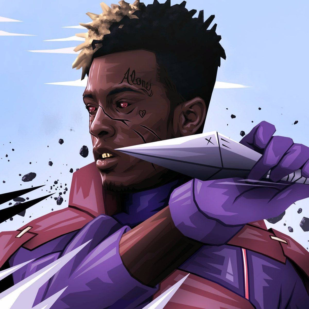 Xxxtentacion Anime Naruto Kunai Hình nền