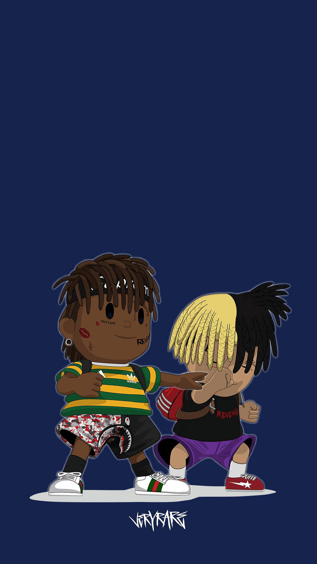 XXXTentacion và Juice Wrld Anime Hình nền