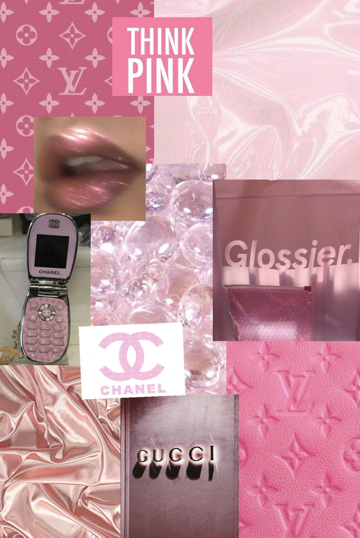 Y2k Thẩm Mỹ Think Pink Hình nền