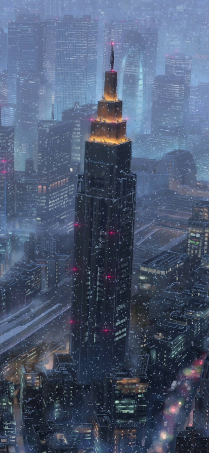 Your Name iPhone Tòa nhà NTT Docomo Hình nền