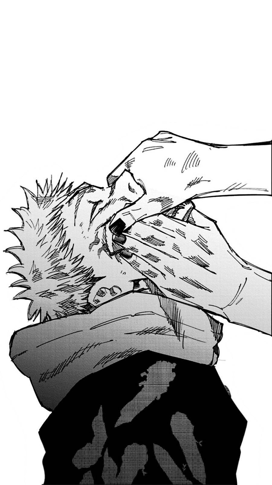 Hình nền Itadori Yuji Jujutsu Kaisen bị bóp cổ — Jujutsu Kaisen Hình nền
