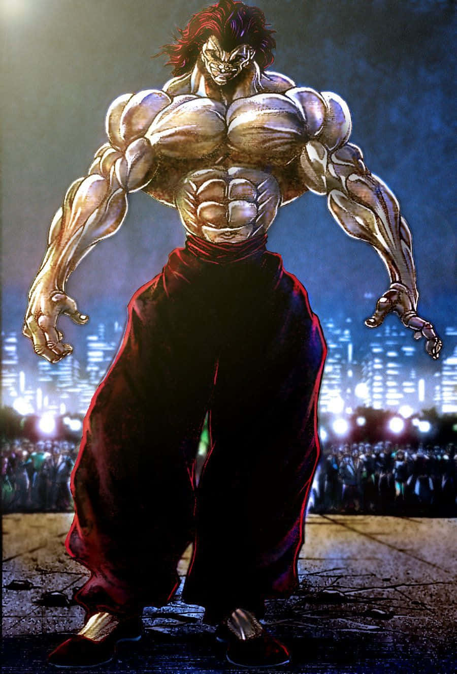 Yujiro Hanma của Baki The Grappler Hình nền