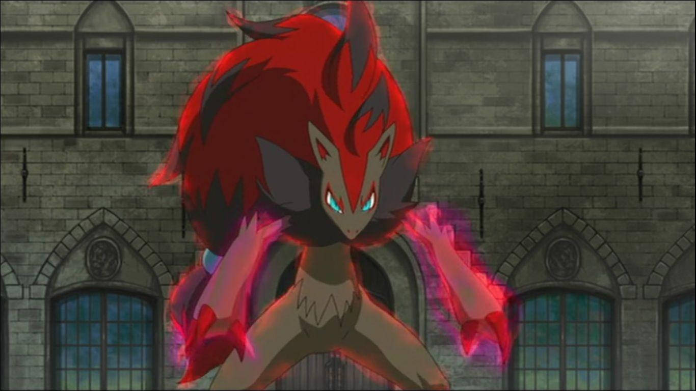 Zoroark trong anime Pokémon Hình nền