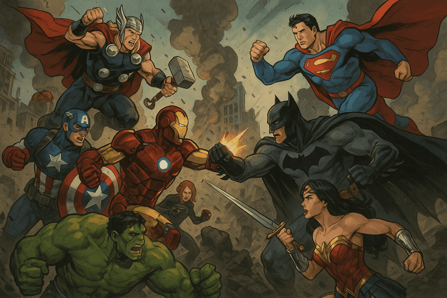 Hình nền thẩm mỹ Marvel, Hình nền DC Comics, Người Dơi, Hình nền siêu anh hùng, Siêu nhân, Người Sắt, Wonder Woman