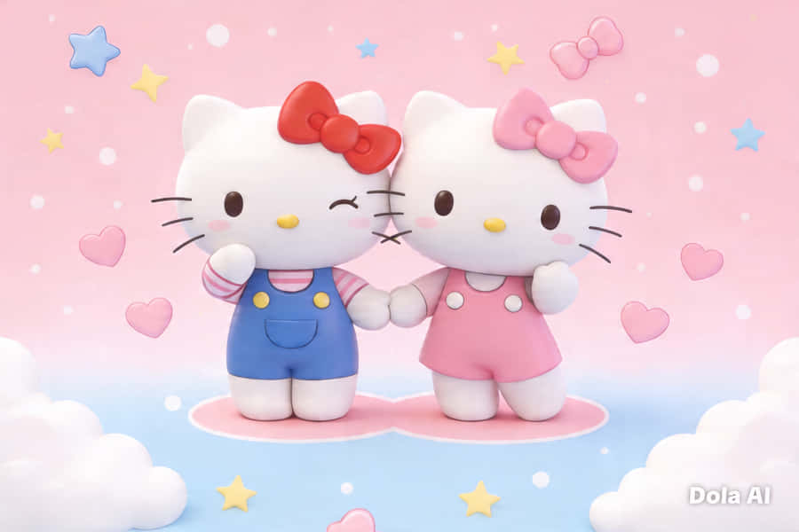 Hello Kitty, Sanrio, Kawaii, Dễ thương, Thẩm mỹ Kawaii, Hoạt hình thẩm mỹ dễ thương, Mèo Kawaii, Thẩm mỹ Sanrio, Máy tính