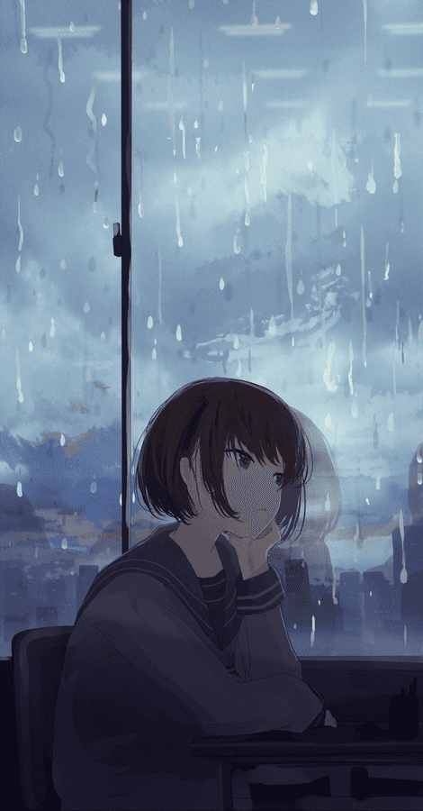 Nền Anime Buồn