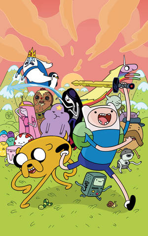 Hình nền Adventure Time di động — Galaxy Tab S9 Hình nền