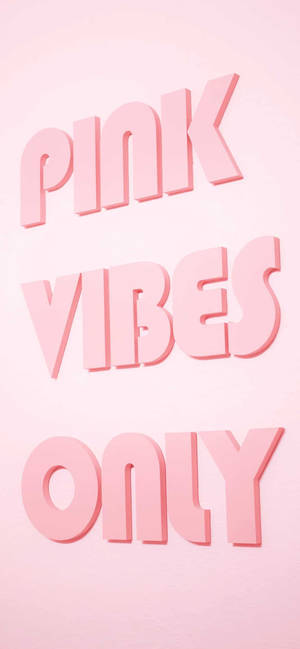 Aesthetic Girly Pink Vibes Only — iPhone 17 Pro Max Hình nền
