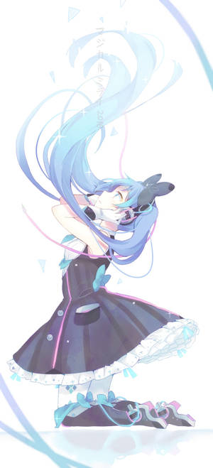 Hình nền Hatsune Miku anime HD ngầu — iPhone 12 Hình nền
