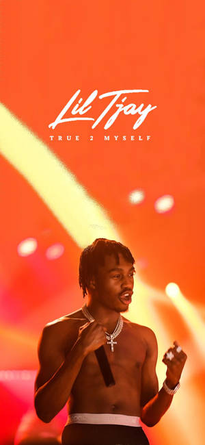 Hình nền album True 2 Myself của Lil Tjay — iPhone 18 Pro Hình nền