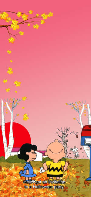 Peanuts Halloween — Vivo V60e Hình nền