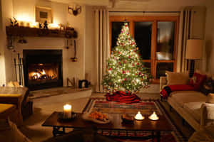 Hình ảnh cây thông Noel — Cây thông Noel Hình nền
