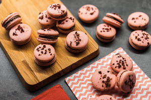 Ảnh chụp macaroon màu hồng pastel thẩm mỹ — Phong cách pastel hồng Hình nền