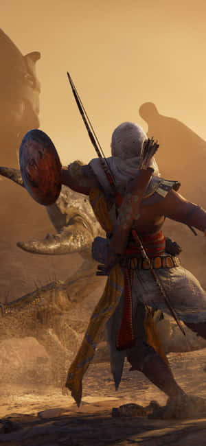 Hình nền Assassin's Creed Origins cho iPhone X — iPhone 18 Pro Hình nền