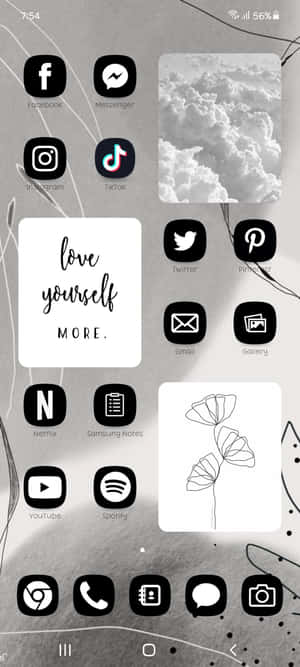 Hình ảnh Widget thẩm mỹ — Pixel 11 Hình nền