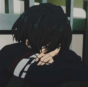 Ảnh đại diện cậu bé hờn dỗi — Anime buồn GIF Hình nền