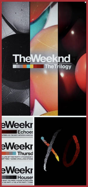 Hình nền ảnh ghép Bộ Ba The Weeknd — iPhone 18 Pro Hình nền
