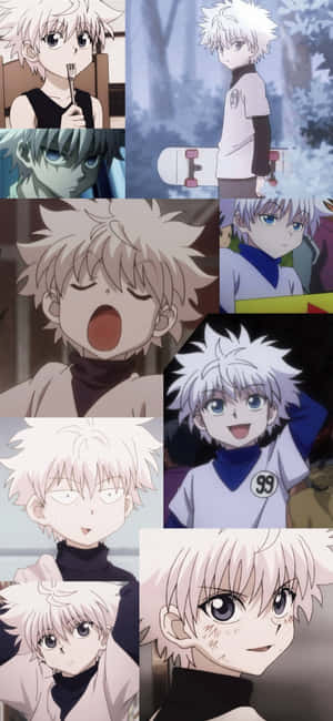 Ảnh đại diện ghép Killua Hunter X Hunter — Vivo X200 FE Hình nền