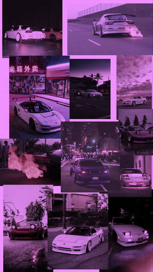 Ảnh ghép phong cách JDM — Nhật bản GIF Hình nền