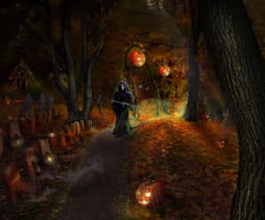 Ảnh Halloween đáng sợ — Phim hoạt hình halloween Hình nền