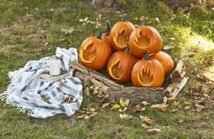 Hình ảnh bí ngô Halloween — Đáng sợ halloween Hình nền