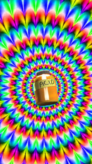 Acid Kính vạn hoa Ảo giác — Ảo giác nghệ thuật Hình nền