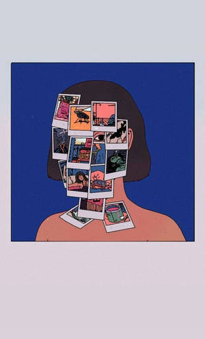 Ảnh Polaroid Phác Thảo Thẩm Mỹ — Nghệ thuật thẩm mỹ Hình nền