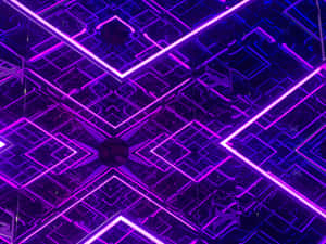 Ánh Sáng Neon Tím Lộng Lẫy — Neon tím Hình nền