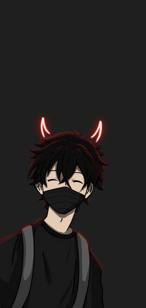 Anime Boy Sừng Quỷ Tối