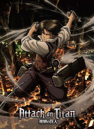 Anime Đại Chiến Titan Levi Ackerman — Attack on titan Hình nền