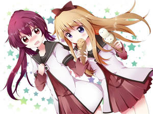 Hình nền anime đồng tính nữ Ayano và Kyoko — Anime đồng tính nữ Hình nền