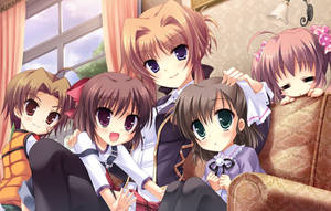 Hình nền anime trẻ em Biển Ngọc Vô Tận