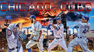 Anthony Rizzo các cầu thủ Chicago Cubs — Máy tính để bàn GIF Hình nền