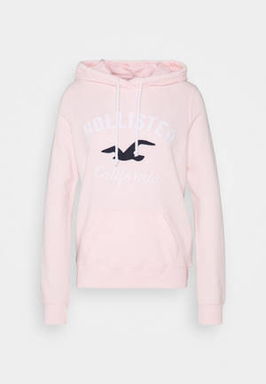 Hình nền áo hoodie Hollister hồng nhạt — OnePlus Pad Hình nền