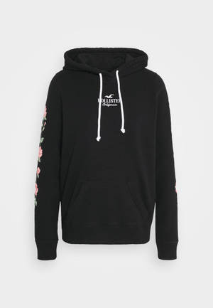Hình nền áo hoodie khoác đen Hollister — Giảm bão hòa Hình nền