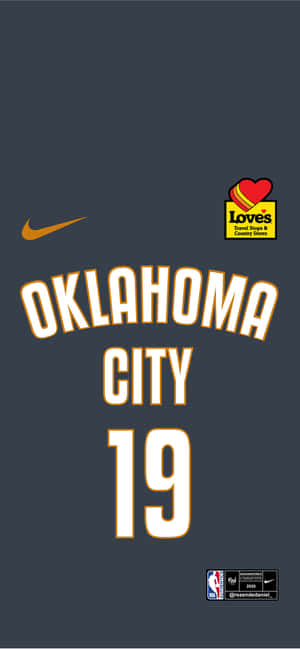 Áo số 19 của Oklahoma City Thunders — Redmi Note 17 Hình nền