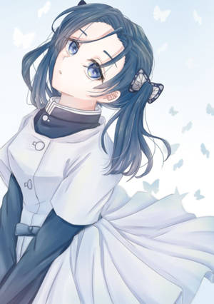 Hình nền Aoi Kanzaki Quyến Rũ Từ Thanh Gươm Diệt Quỷ — IQOO Pad Hình nền
