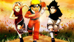 Hình nền áp phích biểu tượng Naruto và Đội 7 — Naruto Aesthetic Hình nền