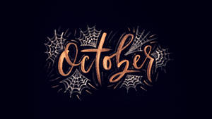 Áp phích Halloween tháng 10 cổ điển — Cổ điển Halloween Hình nền