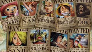 Băng Mũ Rơm — One piece máy tính Hình nền