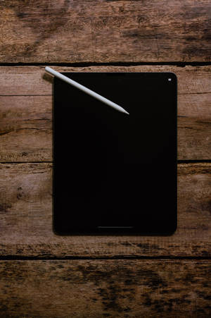 Apple iPad Pro Trên Gỗ — iPad Mini Hình nền