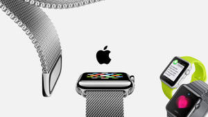 Hình nền Apple Watch dây kim loại mạ crom — Apple Watch Hình nền